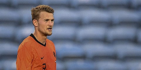 Dutch defender Matthijs de Ligt. (Photo | AFP)