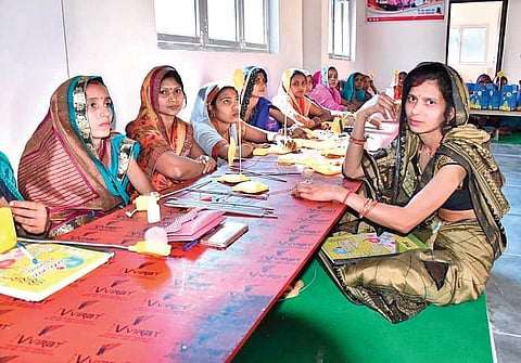 Around 4,000 skilled women and young girls have made and supplied around 28 lakh solar lamps to school children in  75 blocks of Uttar Pradesh. These women are also selling and repairing various solar