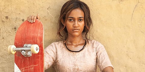 A still from 'Skater Girl'.