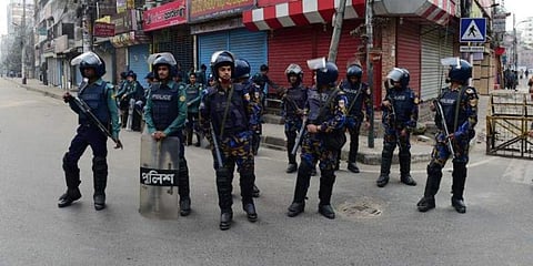 Bangladesh Police (Photo | AFP)