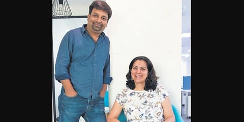 Rashi and Manish Gupta met in 2000 at IIT Delhi as students.