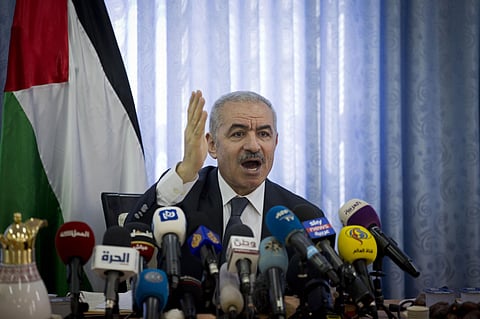 Palestinian prime minister Mohammed Shtayyeh (File photo | AP)