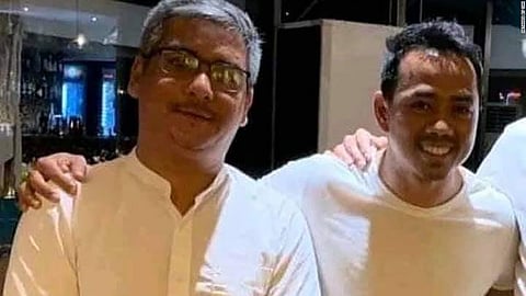 Nathan Maung (left) has been detained since March. (Photo | Twitter)