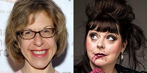 Jackie Hoffman (L) and Allison Guinn (Photo| IMDb)