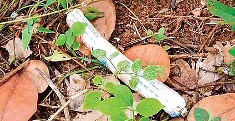 Police on Friday arrested a 34-year-old man for allegedly setting off gelatin bomb at the rented accommodation of his wife in a bid to kill her.