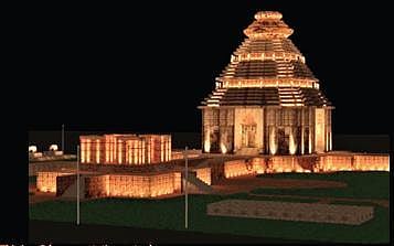 Srimandir, Sun temple to light up with facade illumination