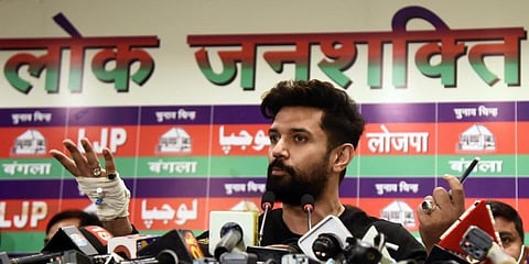 Lok Janshakti Party leader Chirag Paswan. (Photo | Parveen Negi, EPS)