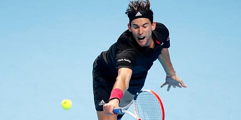 Dominic Thiem. (Photo | AP)