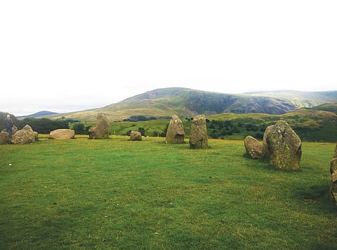 Druid's Circle in England's Lake District. (Photo| Sheila Kumar)