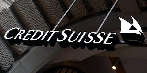 The logo of the Swiss bank Credit Suisse, in Zurich, Switzerland. (Photo | AP)