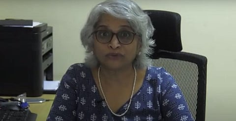 Newly-appointed NIMHANS director Dr Pratima Murthy. (Photo| YouTube screengrab)