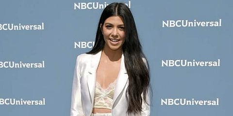 American media personality Kourtney Kardashian (Photo | AP)