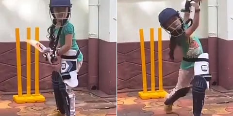 Young Kerala cricketer Mehak Fathima (Photo | Twitter)