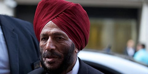 Legendary Indian sprinter Milkha Singh (Photo | AFP)