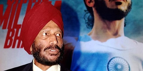 Legendary Indian sprinter Milkha Singh (Photo | AFP)