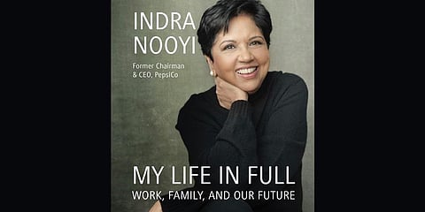 Portrait clicked by American photographer Annie Leibovitz to be cover of Indra Nooyi memoir