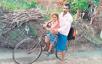 Dilip Yadav’s son will have to undergo operation for permanent cure. (Photo | Express)