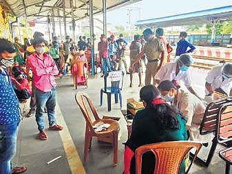 So far, 2,147 migrants have returned to Nuapada. 