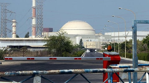 The Bushehr nuclear power plant in southern Iran.