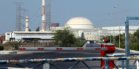 Bushehr nuclear power plant in southern Iran