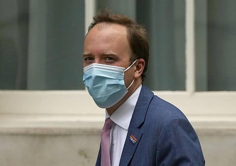 Britain's Health Secretary Matt Hancock. (Photo | AP)