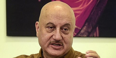 Bollywood actor Anupam Kher (Photo| PTI)