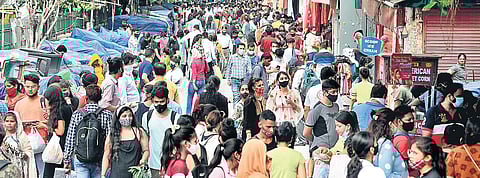 Last week, Delhi High Court raised concerns over the violation of Covid-19 protocols in various markets in the city and asked government to take strict measures | express