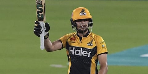 Peshawar Zalmi cricketer Haider Ali (Photo | AFP)