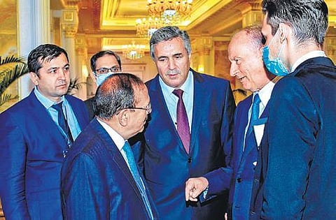 NSA Ajit Doval also had a meeting with Russian NSA Nikolai Patrushev | pTI