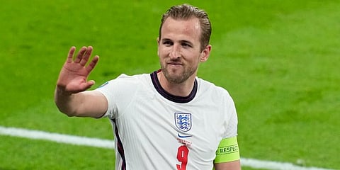 England captain Harry Kane (Photo | AP)