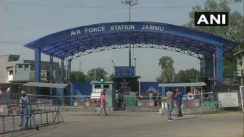 The area was sealed by security forces within minutes. (Photo | ANI)