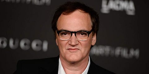 Quentin Tarantino said he wants to quit filmmaking as he has given his 30-year long career 'everything' he had. (File Photo | AP)