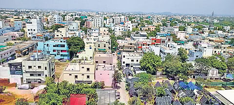 The app helps in identifying under-assessed or un-assessed properties by matching their images with satellite imagery.