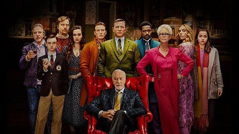 The cast of the 2019 superhit movie ' Knives Out' (Photo | Twitter)