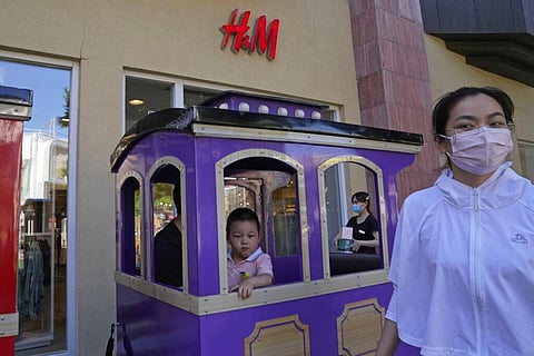 The Chinese government has accused H&M, Nike, Zara and other brands of importing unsafe or poor quality children's clothes and other goods (Photo | AP)
