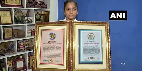 Gana Santoshinee Reddy (Photo| ANI)