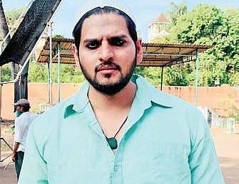 Actor Vikas Rao as Javed Fuqva in 'D Company'.