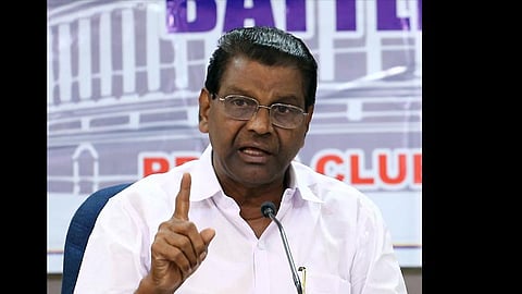 Senior Congress MLA Thiruvanchoor Radhakrishnan. 