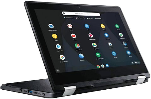 While Windows laptops run Windows OS,  Chromebooks have ChromeOS. This OS is designed by Google and is based on a Gentoo Linux system.