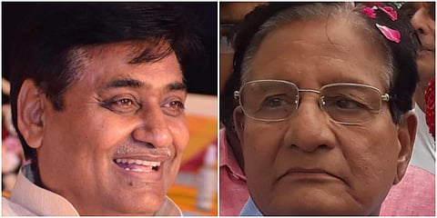 Rajasthan ministers Govind Singh Dotasra (L) & Shanti Dhariwal (Photo| Facebook)