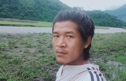 The deceased was identified as Mangboilal Lhouvum, a daily wage labourer from Chalwa village in the district. ( Photo | Special arrangement)