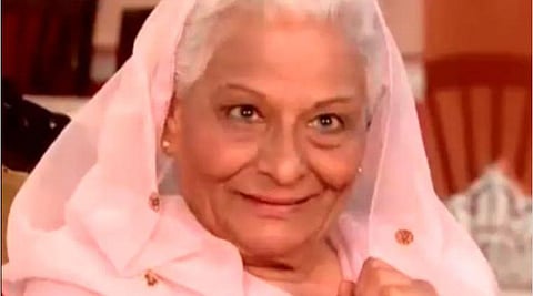 Veteran TV actor Tarla Joshi, known for featuring on shows like 'Ek Hazaron Mein Meri Behna Hai', 'Sarabhai Vs Sarabhai' (Photo | YouTube Screengrab)