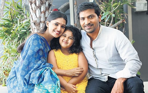  Vani Bhojan with family