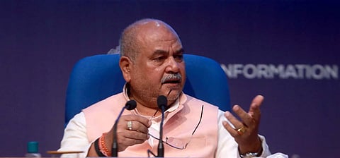 Union Minister of Rural Development Narendra Singh Tomar (Photo | Shekhar Yadav, EPS)