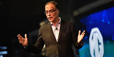 President and Managing Director (MD) of MG Motor India Rajeev Chaba. (File photo | PTI)