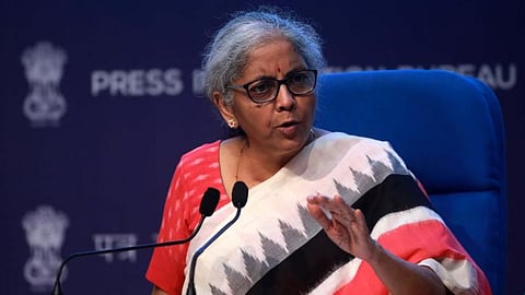 Finance Minister Nirmala Sitaraman