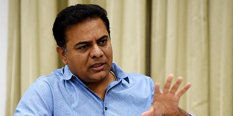 Telangana minister KT Rama Rao (File photo | Twitter)