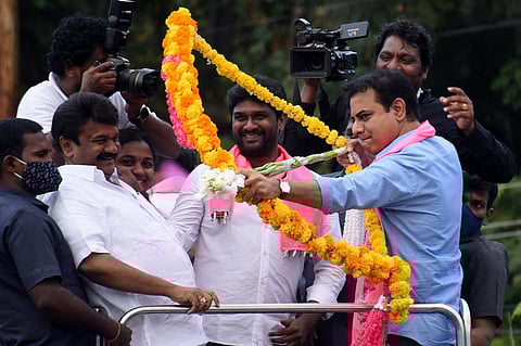 K T Rama Rao (File photo | S Senbagapandiyan, EPS)