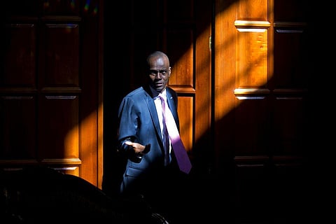 Late Haitian President Jovenel Moise (Photo |AP)