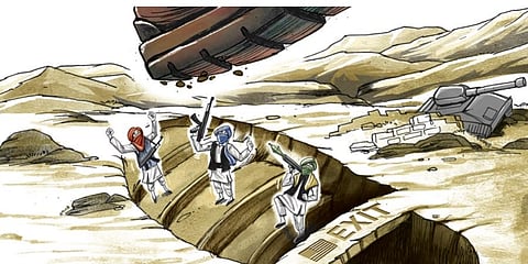 It’s a little late in the day for the US to make amends. (Express Illustrations | Amit Bandre)